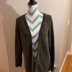 Over Sized Chenille Cardigan
